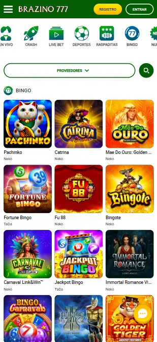 Brazino777 bingo