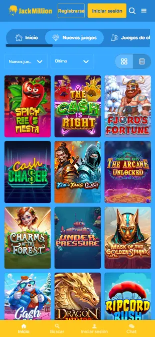 JackMillion juegos