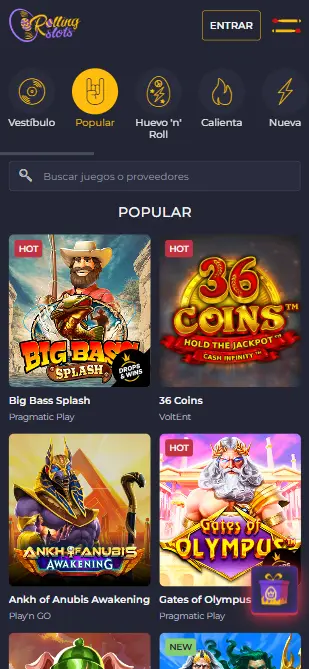 Rolling slots tragamonedas popular