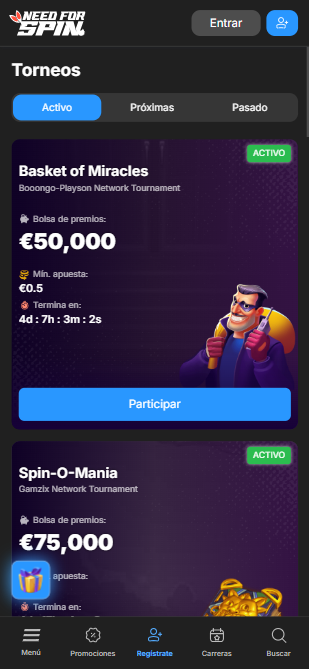 Torneos-NeedforSpin
