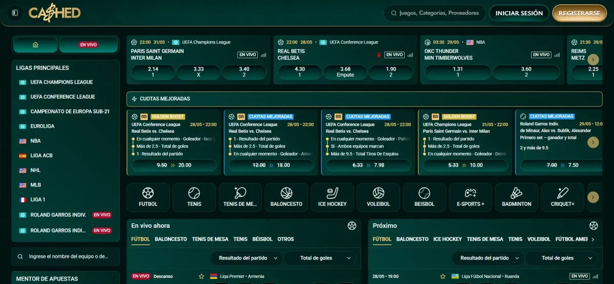 Cashed: el mejor casa de apuestas sin licencia española