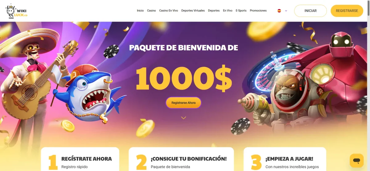 Wikiluck casino con el porcentaje de RTP más alto